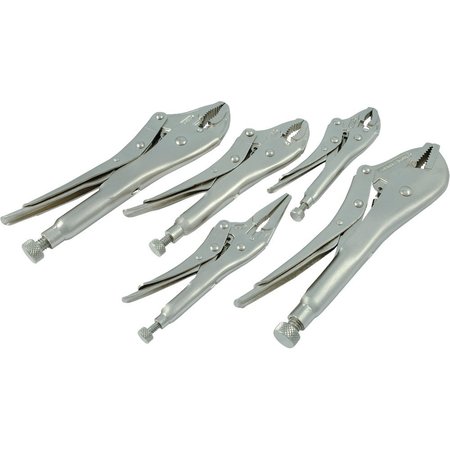 DYNAMIC Tools 5 Piece Locking Pliers Set D055316